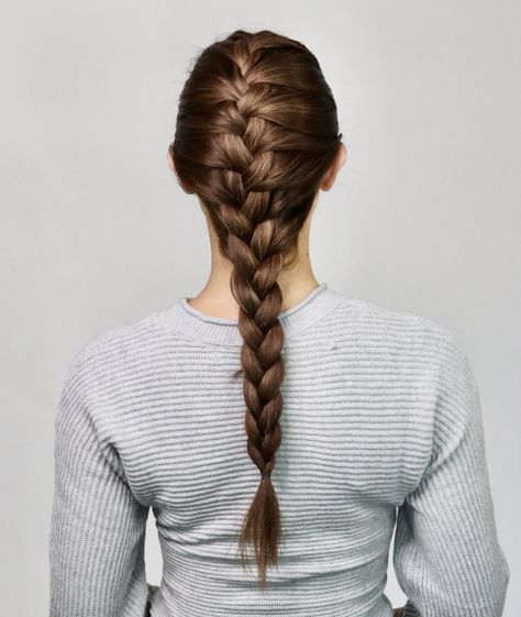 How to French Braid Your Hair: Step-by-Step Tutorial | POPSUGAR Beauty French Plait Hairstyles, French Braid Tutorial, How To French Braid, Braid Your Hair, Easy And Beautiful Hairstyles, Timeless Hair, French Braids Tutorial, French Braid Ponytail, Braided Hair Tutorial