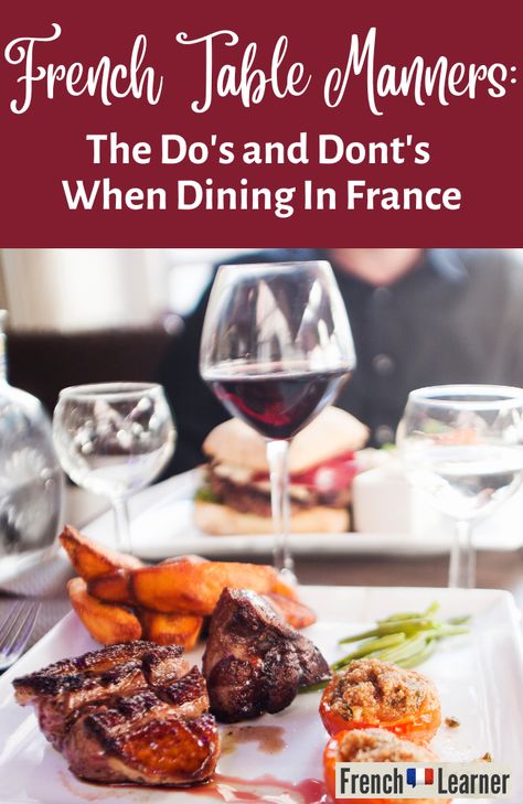 French Dining Etiquette, French Etiquette, Good Table Manners, Table Etiquette, Dining Etiquette, Table Manners, French Lifestyle, French Home, French Table