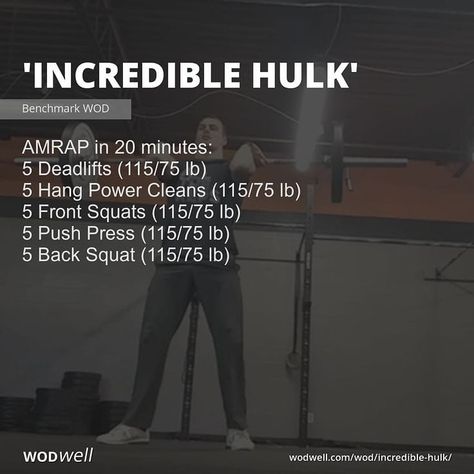 Deadlift Wod Crossfit, Crossfit Deadlift Workout, Hang Clean Workout, Deadlift Wod, Hulk Workout, Barbell Workouts, Wods Crossfit, Crossfit Workouts Wod, Deadlift Workout