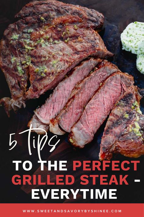 Steak On Gas Grill, How To Cook Ribeye, Steak On The Grill, Meaty Meals, Cooking Ribeye Steak, Grilling The Perfect Steak, Plate Recipes, Grilled Ribeye, The Perfect Steak