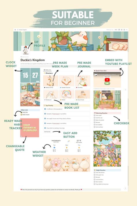 #Organisation #Images_For_Notion_Cover #One_Piece_Notion_Template #Notion_List_Template One Piece Notion Template, Xtiles Template Aesthetic, Notion Ideas Personal, Goals Aesthetic Journal, Notion Tips And Tricks, Notion Layout Ideas, Cute Notion Template, College Notion, Notion Simple