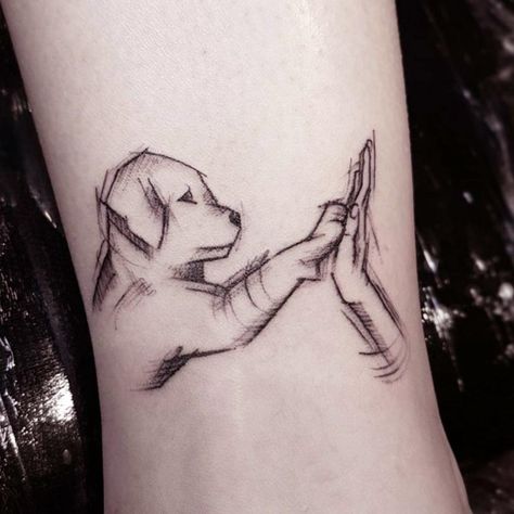 10 Most Beautiful Pet Memorial Tattoos » Urns | Online Animal Rights Tattoo, Pet Memorial Tattoo, Unusual Tattoo, Model Tattoo, Petit Tattoo, Female Tattoos, Vegan Tattoo, Geometric Tattoos, Cat Tattoos