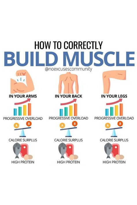 Muscle gain is a simple process; if you apply progressive overload on key lifts in the gym, eat in a slight caloric surplus and consume adequate protein, you will gain muscle. Weight Lifting Diet, Caloric Surplus, Calorie Surplus, Powerlifting Workouts, Progressive Overload, Gaining Muscle, Workout Program Gym, Bodybuilding Program, Muscle Building Tips