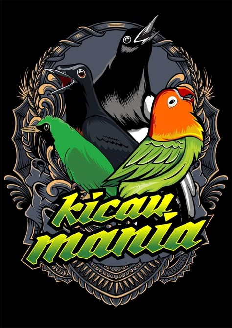 Bird Hoodie, Tshirt Artwork, Cambodian Art, Album Art Design, Community Logo, Cartoon Tattoos, Bagan, King Jr, Bird Lovers