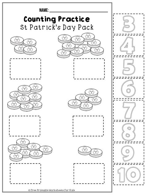 March St Patrick's Day Printable Worksheet Pack | Kool Kids Games St Patricks Activities, March Lesson Plans, Sant Patrick, March Lessons, 10 Yoga Poses, Printable Worksheets For Kids, March Themes, St Patricks Day Quotes, March Crafts