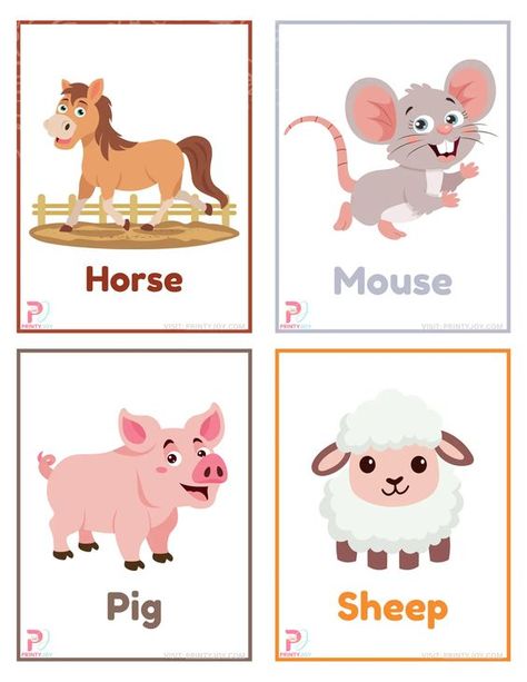 Get these Cool Farm Animals flashcards Printable Free Today! This set of farm animal flashcards can be used along with the farm background to create a captivating farm scene. Encourage your students’ creativity by sharing facts about the animals after introducing them.
#FarmAnimalFlashcards #PrintableFlashcards #FreePrintables #EducationalResources #LearningTools #FarmLife #PreschoolActivities #Homeschooling #AnimalFlashcards #KidsLearning Animal Flashcards Printable Free, Farm Animals Worksheet, Farm Animal Flashcards, Farm Background, Farm Animals Pictures, Animals And Their Homes, Chinese Flashcards, Color Worksheets For Preschool, Body Parts Preschool