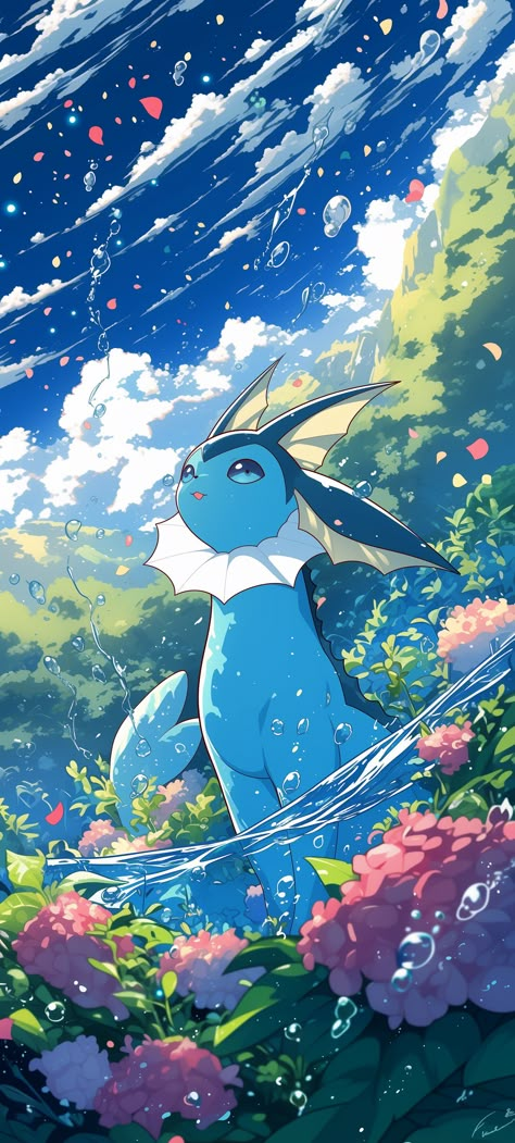 Eevee Art, Flareon Pokemon, Eevee Wallpaper, Cute Pokemon Art, Pokemon Painting, Mega Pokemon, Pokemon Backgrounds, Cool Pokemon Wallpapers, Pokemon Eeveelutions