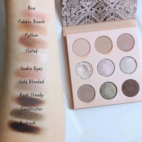 Colourpop Taupe Palette, Colourpop Thats Taupe Palette Looks, Colourpop Eyeshadow Swatches, Colourpop Eyeshadow Looks, Taupe Makeup, Colourpop Swatches, Taupe Palette, Colourpop Palette, Taupe Eyeshadow