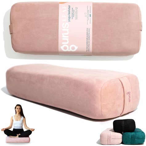 PRICES MAY VARY. Your Perfect Yoga Companion: The bolster pillow yoga provides optimal support to help alleviate pressure on joints, provide lumbar relief, deepen stretches, and helps with total relaxation. for your everyday meditation providing great support Durable, Soft, And Quality Support: Our yoga pillow bolster is made to give un-compromised support and relaxation during meditation. Your bolster pillow won’t lose its shape or firmness Easy to Carry and Clean: Super soft vegan bolster cover can be removed and washed easily. It’s easy to carry with provided handles and is super lightweight with a compact design for easy carry Need of your practice today: The versatile bolster pillow is ideal for yin yoga, prenatal yoga, stretching, pain relief, back support, meditation, and more! Allo Backyard Yoga Studio, Backyard Yoga, Yoga Prenatal, Yoga Pillow, Yoga Bolster, Bolster Covers, Prenatal Yoga, Yoga Stretching, Restorative Yoga