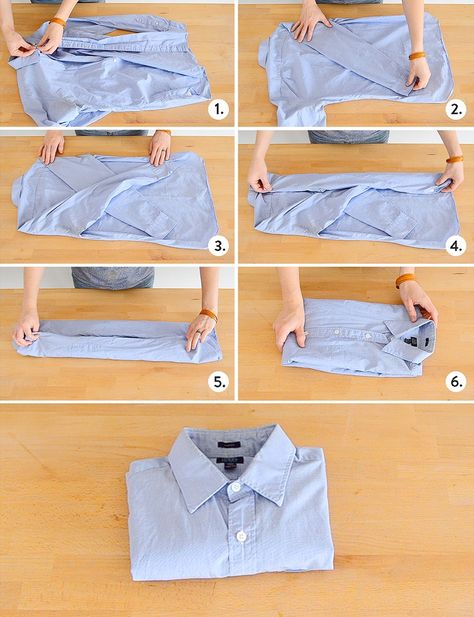 How To Fold Shorts, Organiser Son Dressing, Clothes Closet Organization, Shirt Folding, Closet Organization Diy, Deep Cleaning Tips, How To Fold, Folding Clothes, Clothes Closet