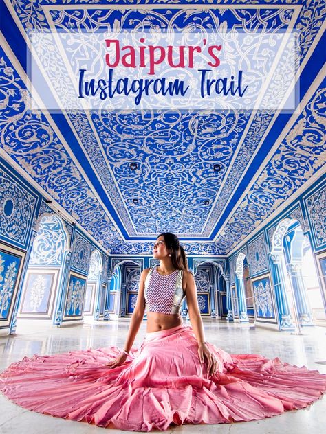 JAIPUR’S INSTAGRAM TRAIL – The Sassy Pilgrim Travel India Beautiful Places, Jaipur Travel, City Shoot, India Travel Guide, Holiday Travel Destinations, Travel Inspiration Destinations, Travel Pictures Poses, Captions For Instagram, Couple Photography Poses