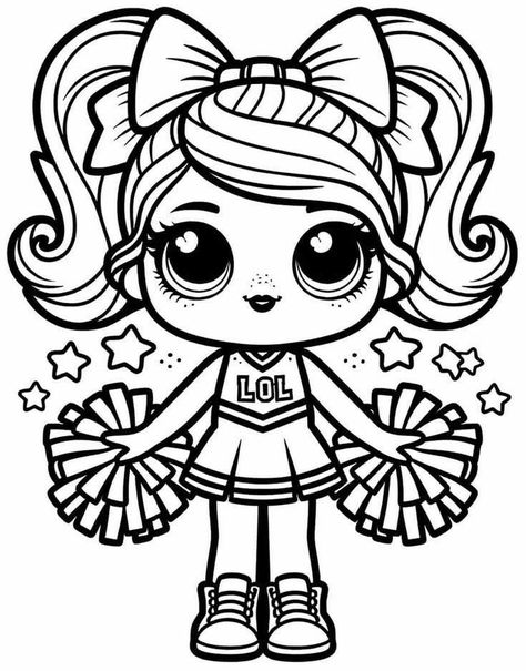 Coloring Pages Lol, Lol Omg Coloring Pages, Girl Coloring Pages For Kids, Omg Coloring Pages, Lol Doll Coloring Pages, Lol Surprise Coloring Pages, Sisters Pics, Rainbow Coloring Page, Dolls Coloring Pages