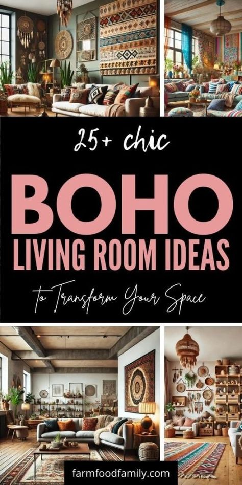 25 Vibrant Boho Living Room Ideas for a Stylish Makeover 54 Bohemian Inspired Living Room, Boho Design Living Room, Boho Cottage Core Living Room, Living Room Designs Small Spaces Boho, Small Living Room Ideas Apartment Boho, Boho Living Room Decor Inspiration, Boho Living Room Wall Colors, Boho Decor Ideas For The Home, Living Room Boho Ideas