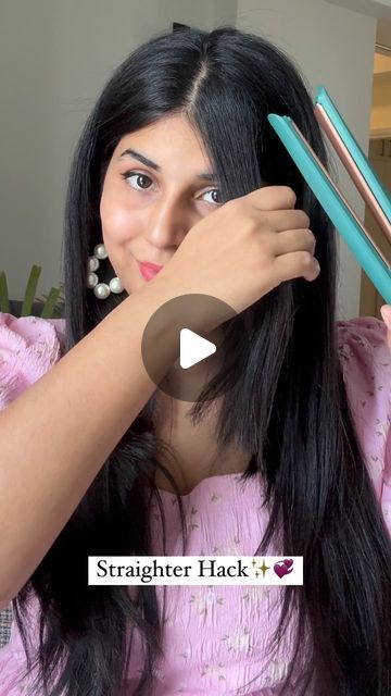 Pragati Yadav on Instagram: "Straighter Hacks✨💞
.
.
#straighterhacks #curls #curlyhair #hairstyling #hairstylingtips #hair #hairstyle" Straighter Curls, Talcum Powder, Makeup Tricks, Makeup Transformation, Winter Beauty, Hair Tips, Hair And Makeup, Dry Shampoo, Hair Hacks