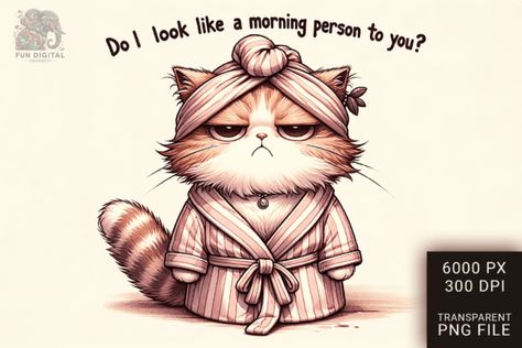 Grumpy Cat Quotes, Behavior Quotes, Wolf Background, Cat Png, Grumpy Cat Humor, Teddy Bear Baby Shower, Dinosaur Background, Cat Character, Morning Person