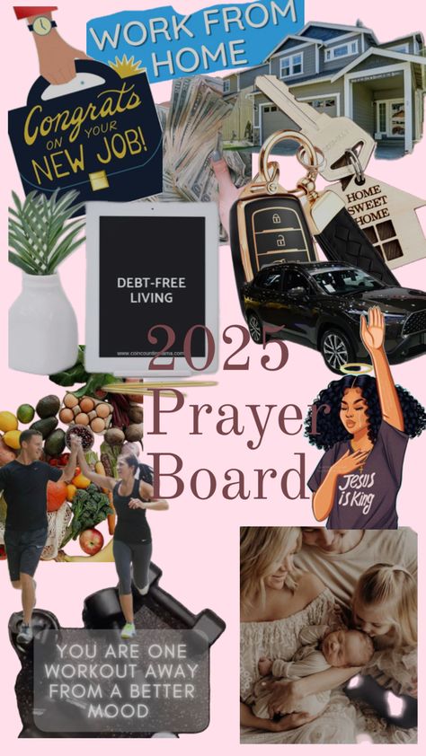 2025 Prayer Board 2025 Prayer Board Pictures, Prayer Board Ideas 2025, Digital Prayer Board, Prayer Board Ideas Pictures, Prayer And Vision Board Ideas, Prayer Vision Board Ideas 2025, 2025 Prayer Board, Prayer Board Pictures, Prayer Bulletin Board