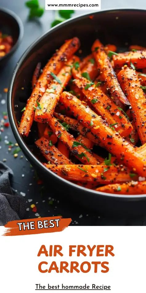 Discover the joy of making Crispy Air Fryer Carrots with this simple recipe. It combines fresh carrots and your favorite spices for a crunchy, satisfying treat. Ideal for busy weeknights or as a healthy snack. Dive into this easy cooking adventure! Air Fryer Carrots, Side Dish Healthy, Air Fryer Baked Potato, New Air Fryer Recipes, Fresh Carrots, Veggie Fries, Cooks Air Fryer, Healthy Vegetable Recipes, Air Fryer Healthy