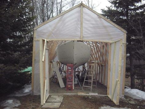 Pearson Triton #381 Glissando | Temporary Project Shed Temporary Shed, Book Fair Ideas, Gazebo, Sailing, Trailer, Shed, Arch, Outdoor Structures, Google Search