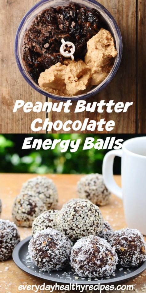 Prunes Dessert, Chocolate Energy Balls, Prune Recipes, Energy Balls Healthy, Easy Lunch Boxes, Healthy Treat, No Bake Snacks, On The Go Snacks, Healthy Comfort Food