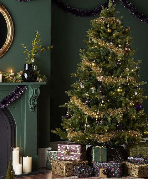 Tinsel is BACK! And set to fill our homes this Christmas Tinsel Decorating Ideas, Tinsel Garland Christmas Tree, Christmas Tree Tinsel Garland, Christmas Plays, John Lewis Christmas, Affordable Christmas Decorations, Tinsel Christmas, Tinsel Christmas Tree, Christmas Tinsel