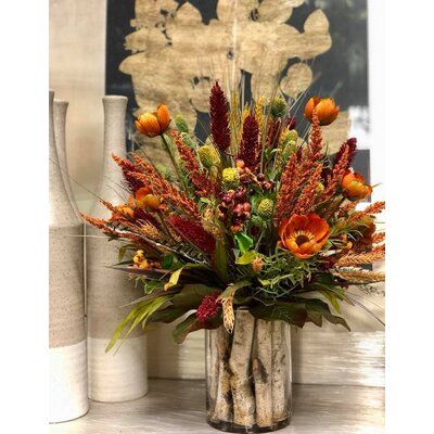 Fall Vase Arrangements, Fall Vase, Thanksgiving Floral Arrangements, Rustic Arrangements, Thanksgiving Floral, Fall Table Centerpieces, Fall Flower Arrangements, Artificial Floral Arrangements, Fall Floral Arrangements