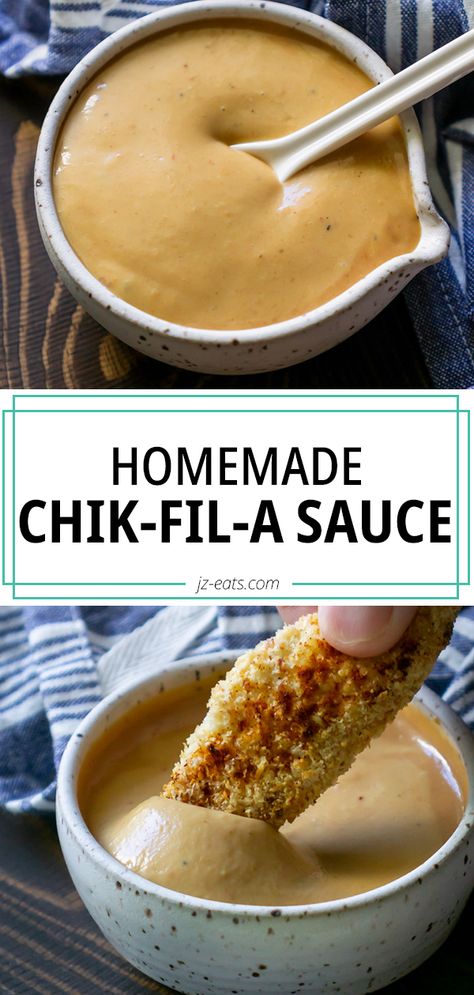 Filet Sauce, Honey Barbecue Sauce, Dipping Sauces For Chicken, Chick Fil A Sauce, Honey Barbecue, Copycat Recipe, Homemade Sauce, Chick Fil A, Homemade Desserts