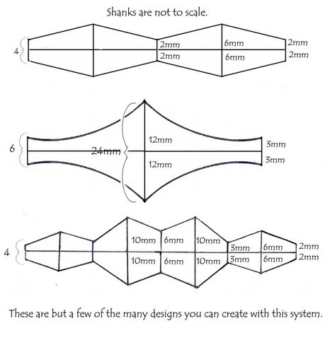 ring-shank-alternatives Ring Template, Jewelry Template, Silversmithing Jewelry, Silver Smithing, Metalwork Jewelry, Silver Ring Designs, Metalsmithing Jewelry, Soldering Jewelry, School Jewelry