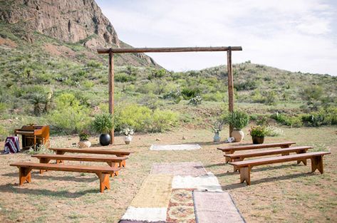 Texas Wedding Valerie Taylor, Wooden Wedding Arches, Texas Desert, California Wedding Venues, Wedding Venues Texas, Succulent Wedding, Big Bend, Beach Theme Wedding, Western Wedding