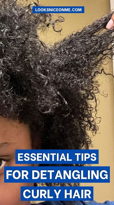 Caring for curly hair? Detangling doesn’t have to be a nightmare! Master the art of detangling with tips like finger-combing and hydrating your hair first. 🌀🌿 #CurlyHairLove #DetanglingTips #HealthyCurls Caring For Curly Hair, Curly Hair Care Routine, Curly Hair Care, A Nightmare, Hair Care Routine, Easy Hairstyles, Curly Hair, Curly Hair Styles, Hair Care