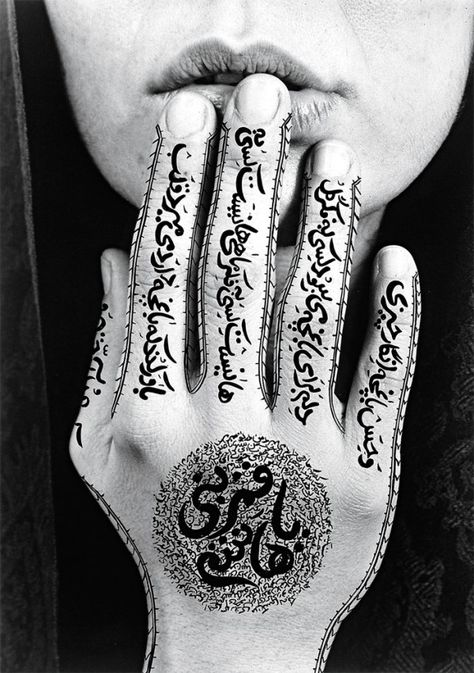 Shirin Neshat, Walker Evans, Gelatin Silver Print, Famous Art, Art Contemporary, Female Artists, White Photography, Visual Artist, Islamic Art