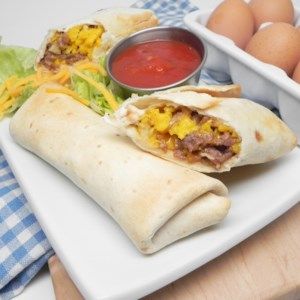 Air Fryer Breakfast Burritos, Airfryer Breakfast, Breakfast Burritos Frozen, Air Fryer Breakfast, Mini Breakfast, Breakfast Burritos Recipe, Frozen Breakfast, Breakfast Burrito, Sausage And Egg