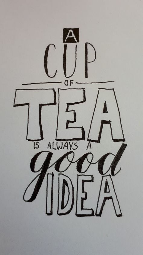 Handlettering Inspiration, Bullet Journaling, Vintage Tea, Scarfs, Fun Things, Tea Time, Green Tea, Peace Gesture, Tea Cups