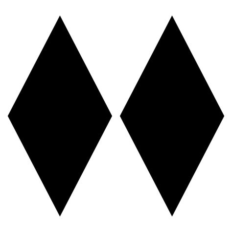 File:Ski trail rating symbol-double black diamond.svg - Wikipedia Black Diamond Tattoo, Black Diamond Tattoos, Skiing Tattoo, Black Diamond Ski, Diamond Tattoo, Small Tats, Diamond Tattoos, Cross Tattoo Designs, Ski Trails