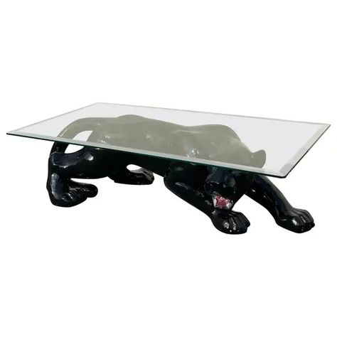 panther table Panther Coffee Table, Panther Table, Vintage Coffee Tables, Future Apartment Decor, Lounge Chair Design, Coffee Tables For Sale, Apartment Decor Inspiration, Coffee Table Vintage, Modern Lounge Chairs