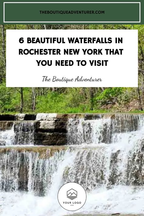 Discover the breathtaking beauty of Rochester, New York's stunning waterfalls. It is not surprising that so many visitors are captivated by the natural splendor here. Explore and be amazed! Montauk Long Island, Places In New York, New York Museums, Rochester New York, Streets Of New York, Small Waterfall, Breathtaking Places, Lake Ontario, Road Trip Planning