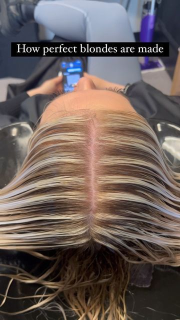 Back To Back Highlights Blondes, Full Foil Highlights Blonde, Full Foil, Bright Highlights, Foil Highlights, Highlights Balayage, Perfect Blonde, Color Techniques, Platinum Blonde Hair