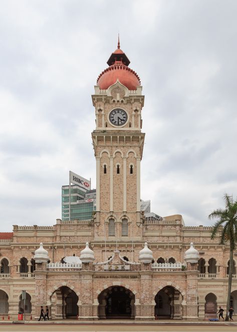 Sultan Abdul Samad Building, Kuala Lumpur. Malaysia Art, Malacca City, Redang Island, Tioman Island, Port Dickson, Kuala Terengganu, Kota Bharu, Building Front, Building Drawing