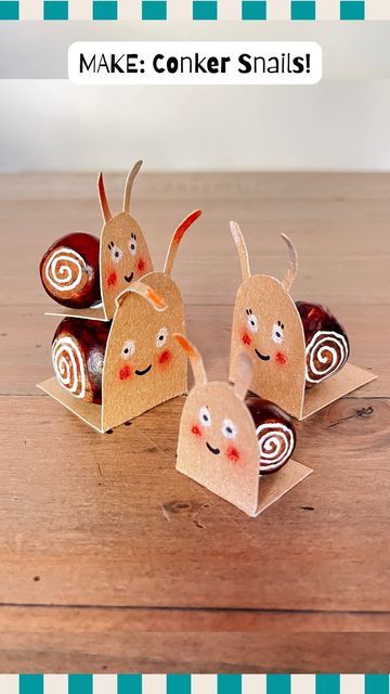 Conkers Craft, Keeping Kids Busy, Shabby Chic Easter, Finger Family, Ideas For Easter Decorations, Ideas For Easter, Autumn Crafts, Cardboard Crafts, Nature Crafts