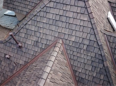 Asphalt Shingles That Look Like Cedar Shakes | Brava Roof Tile Metal Shake Roof, Cedar Shake Shingles, Metal Shingles, Architectural Shingles Roof, Cedar Shake Roof, Cedar Shingle Roof, Shake Shingle, Shake Roof, Clay Roof Tiles