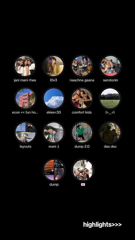 Best Highlight Names For Instagram, Random Highlights Name, Ig Highlight Captions, Instagram Photo Caption Ideas, Highlights For Friends Instagram, Inst Highlight Cover, Aesthetic Instagram Feed Highlights, Aesthetic Story Highlights Name, Insta Highlight Names For Friends