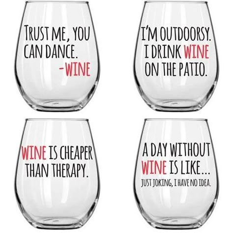 Cricut Wine Glasses, Wine Glass Sayings, Wine Glass Designs, Diy Wine Glasses, Idee Cricut, Wine Glass Crafts, Projets Cricut, Cheap Wine, Wine Cup