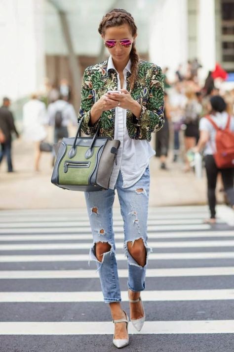 Arielle - Something Navy : New York Fashion Week SS15 Weekend Mode, Blazer Outfit, Custom Bike, Fashion Blogger Style, Cooler Look, Outfit Trends, Blogger Style, Inspired Outfits, 가을 패션