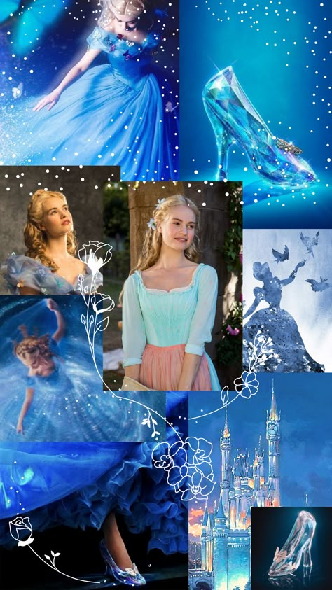 Cinderella 2015 Aesthetic Wallpaper, Disney Princess Images Cinderella, Cinderella Aesthetic Wallpaper, Cinderella Collage, Cinderella Photo, Cinderella Movie 2015, Aesthetic Wallpaper For Iphone, Cinderella Pictures, Cinderella Wallpaper