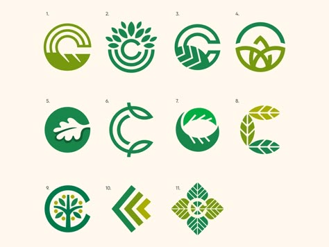 Icons by mahmoud hassan on Dribbble Green Energy Logo, Healthy Logo, Green Logo Design, Nature Logo Design, Ecology Design, Energy Logo, Eco Logo, Logo Design Inspiration Creative, Logo Design Set