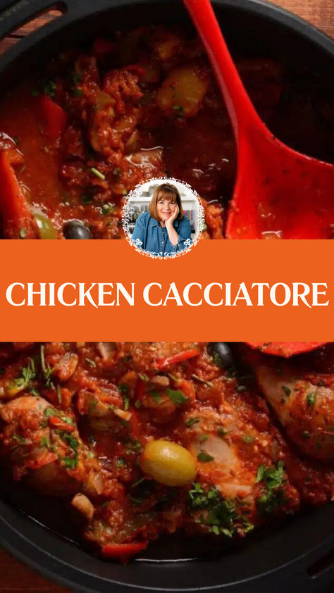 Ina Garten Chicken Cacciatore Chicken Cacciatore For 2, Ina Garten Chicken Cacciatore, Italian Chicken Thighs Recipes, Chicken Cacciatore In Crockpot, Best Chicken Cacciatore Recipe, Chicken Cacciatore Recipe Authentic, Chicken Cacciatore Recipe Easy, Chicken Cacciatore Crock Pot, Chicken Catchatori Recipe