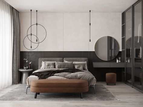 Simple Bedroom Design, Modern Luxury Bedroom, Modern Bedroom Interior, Bedroom Bed Design, Bedroom Furniture Design, Modern Bedroom Design, Room Design Bedroom, Simple Bedroom, Contemporary Bedroom