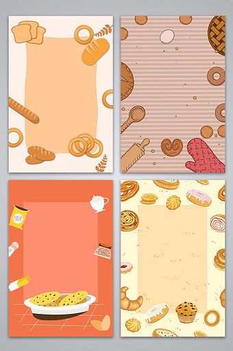 Tle Cookery Background Design, Baking Background, Baking Poster, Clipboard Crafts, Clipboard Wall, Baking Drawing, Hand Drawn Poster, Clipboard Decorating, Baking Theme