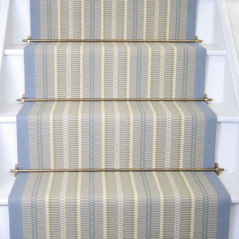 Bonnington 1 Carpets For Stairs And Landing, Wool Stair Runner, Hallway Colours, Flat Weave Carpet, Porch Flooring, Hallway Carpet, Building Projects, Carpet Shops, Beach House Interior