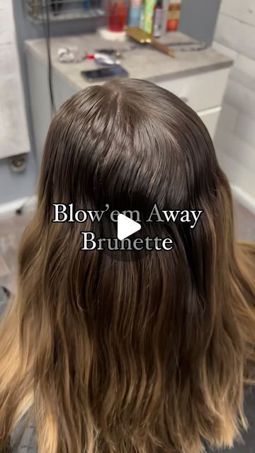 Lighting Brown Hair, Dark Brown Hair With Peek A Boo Highlights, From Balayage To Brunette, Babylights Blonde On Dark Hair, Medium Brown With Blonde Balayage, Light Brown Balayage Brunettes, Drastic Hair Change Ideas Brunettes, Level 7 Brown Hair With Highlights, Brunette Hair With Teasy Lights