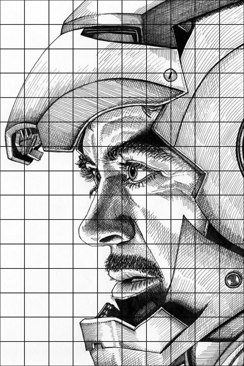 Grid Pencil Drawing, Avengers Drawings Sketches, Iron Man Drawing Sketches, Marvel Art Drawings Easy, Marvel Sketches Pencil, Easy Marvel Drawings, Marvel Drawing Ideas, Iron Man Sketch, Joker Art Drawing